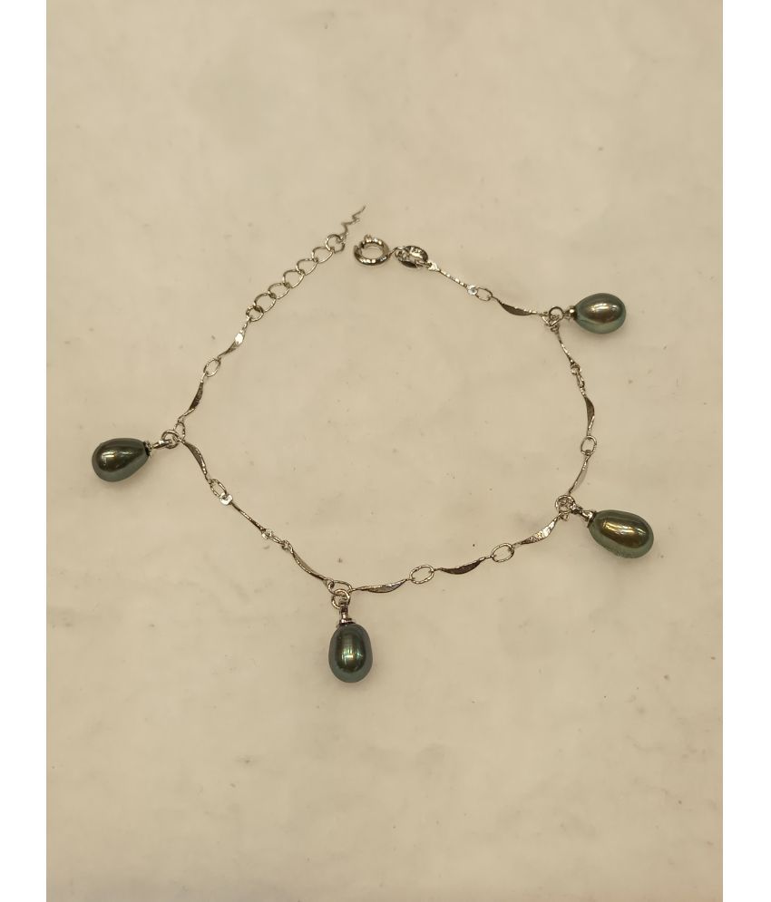    			Mannatraj Pearls & Jewellers Green Charm Bracelet ( Pack of 1 )
