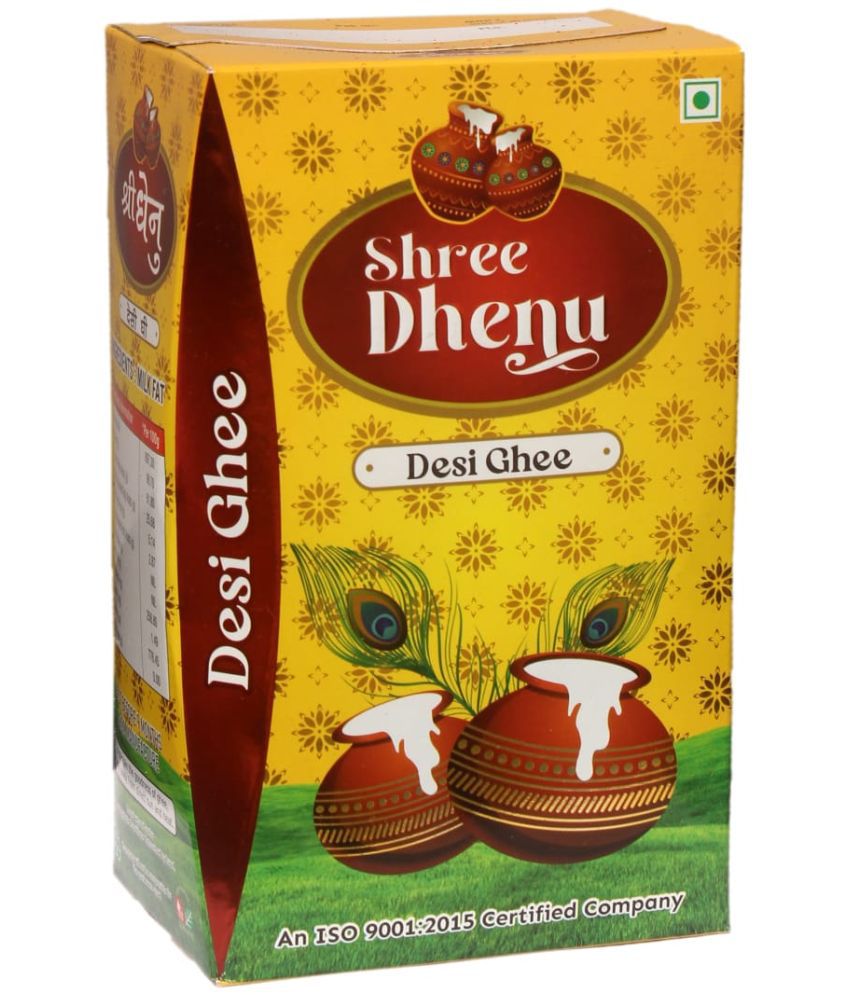     			Shree Tulsi Desi Cow Ghee| Pure Cow Ghee for Better Digestion and Immunity Ghee 1 L