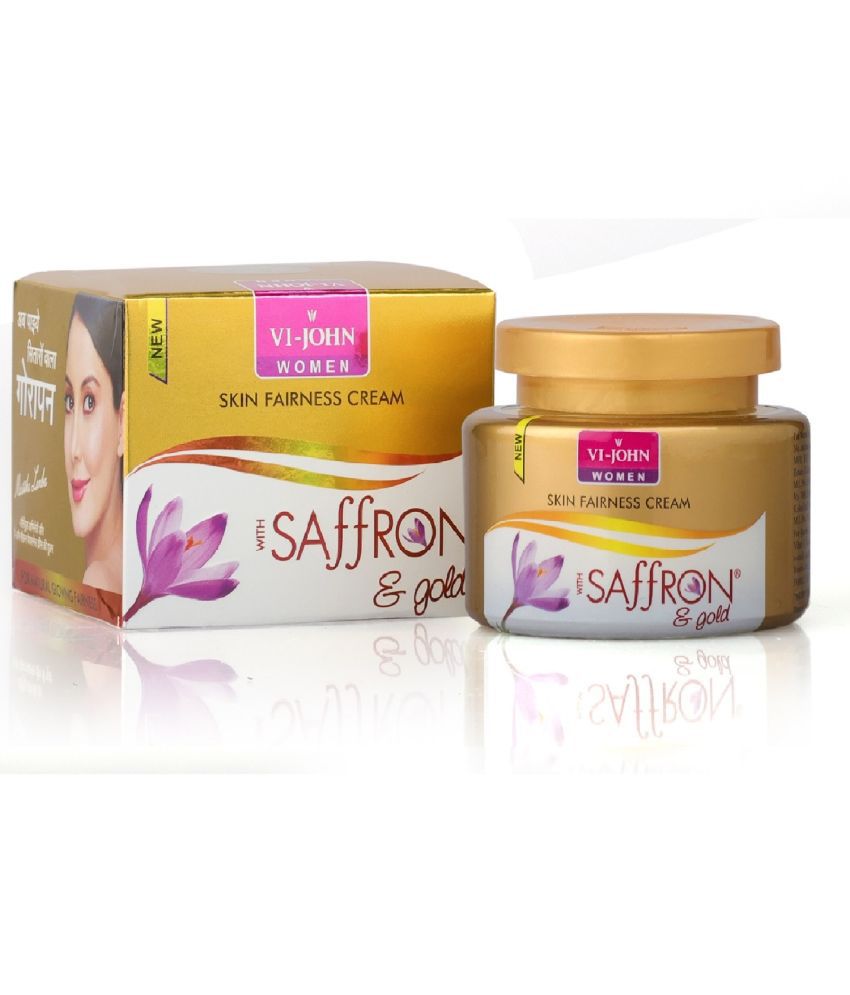     			VIJOHN Saffron &gold Skin Fairnes Cream for Women 50g Pack of 4