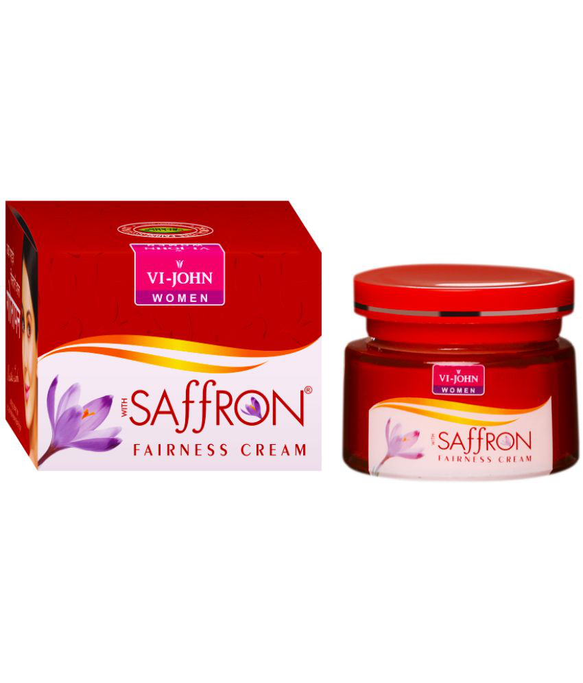     			VIJOHN Saffron Advance Skin Fairness Cream Enriched With Vitamin E for Women 50g Pack of 4