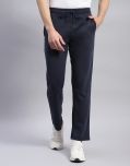 Monte Carlo Navy Blue Cotton Blend Men's Trackpants ( Pack of 1 )