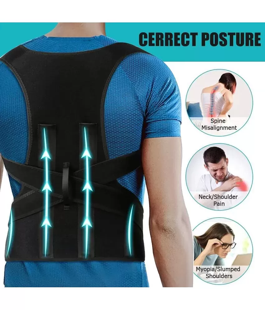 HORSE FIT Posture Corrector Belt For Back & Shoulder, Back Support