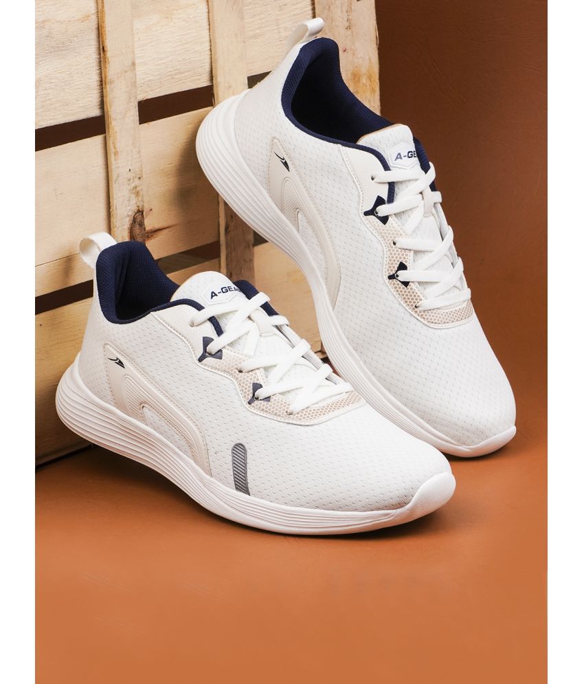     			Campus AGR-005 Off White Men's Sports Running Shoes