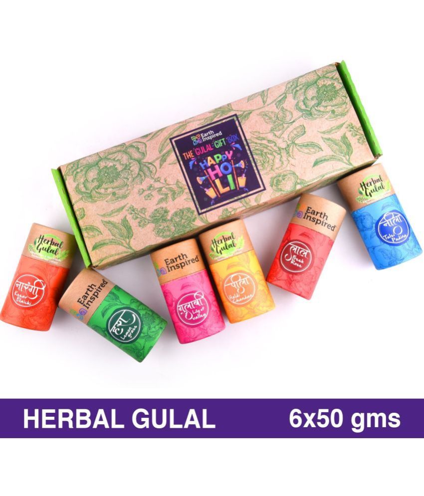     			Earth Inspired Gulal 6 IN 1 600 gm ( Pack of 6 )