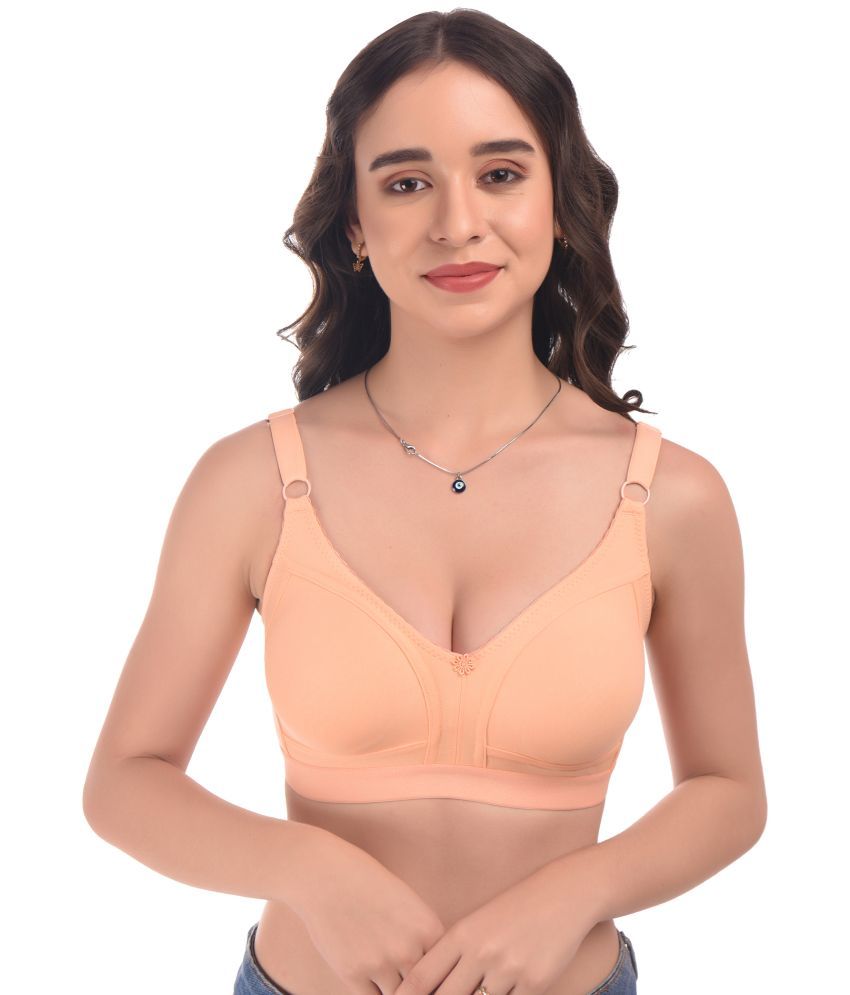     			Elina Cotton Non Padded Women's Everyday Bra ( Peach ) RM-DOLO-BR-PEACH