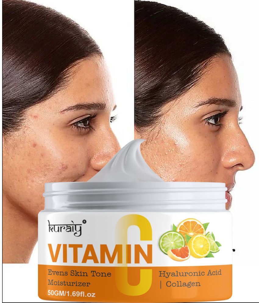     			KURAIY Vitamin C Face Cream Improve Fine Lines Dull Skin Whitening Moisturizing Anti Aging Skin Care