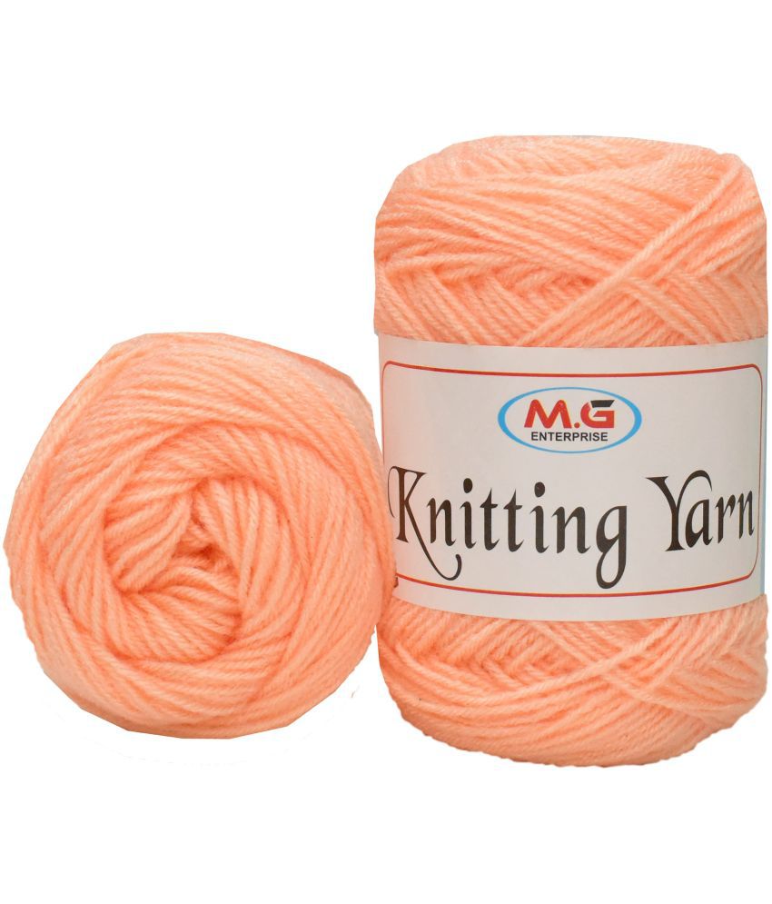     			M.G ENTERPRISE 100% Acrylic Wool Baba 150 GMS Wool Ball Hand Knitting Wool/Art Craft Soft Fingering Crochet Hook Yarn, Needle Knitting Yarn Thread Dyed- Art-ICA