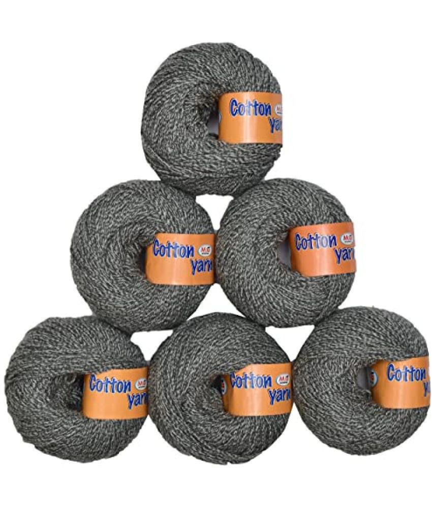     			M.G ENTERPRISE 100% Acrylic Wool Steel Grey 12 GMS Baby Wool 4 ply Wool Ball Hand Knitting Wool/Art Craft Soft Fingering Crochet Hook Yarn- Art-ADEH