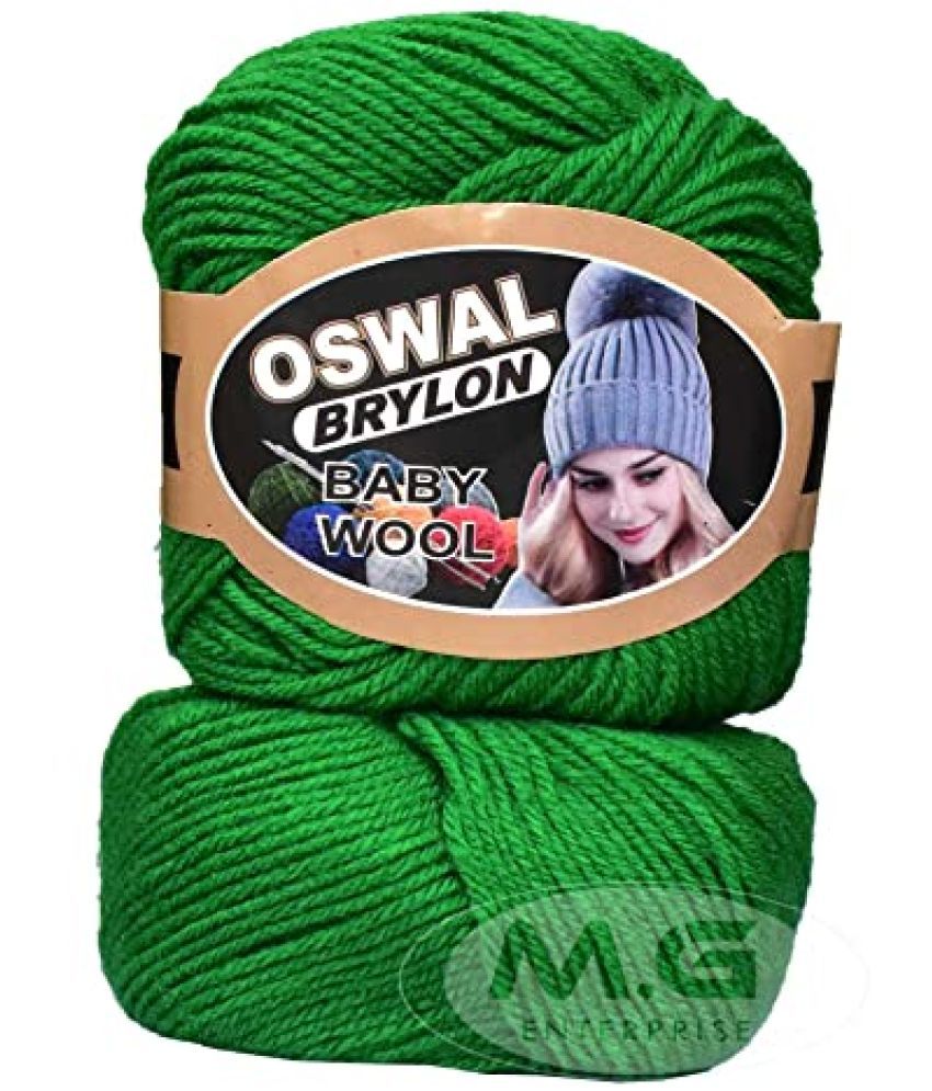     			M.G ENTERPRISE Os wal 100% Acrylic Wool Parrot 16 GMS Wool 4 ply Wool Ball Hand Knitting Wool/Art Craft Soft Fingering Crochet Hook Yarn- Art-AECB