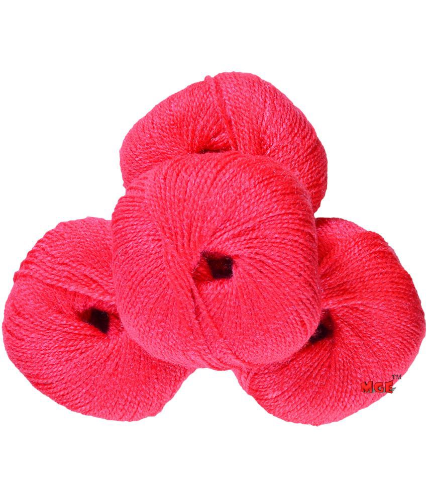     			M.G Enterprise Soft n Smart Gajri (200 gm) Wool Hank Hand Knitting Wool/Art Craft Soft Fingering Crochet Hook Yarn, Needle Knitting Yarn Thread Dyed