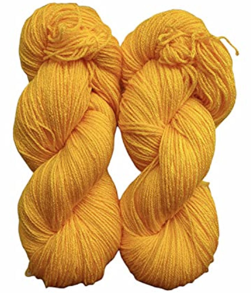     			NTGS Oswal Knitting Yarn Martina Wool, Crave Wool Yellow 600 gm Best Used with Knitting Needles, Crave Wool Crochet Needles Wool Yarn for Knitting. by Oswal