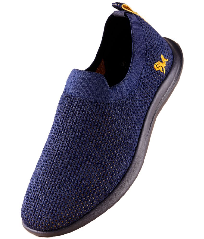     			Neemans Spotlight Slip-ons Navy Men's Slip-on Shoes