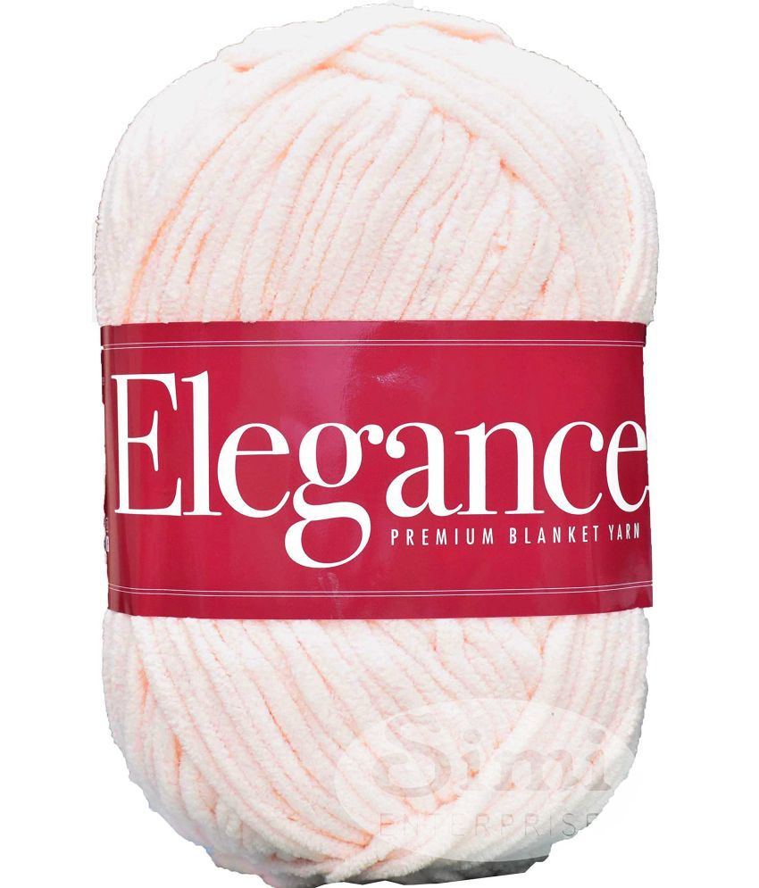     			SIMI Enterprise Thick Chunky Wool, Elegance Buttery Cream WL 600 gm Best Used with Knitting Needles, Crochet Needles Wool Yarn for Knitting. AA