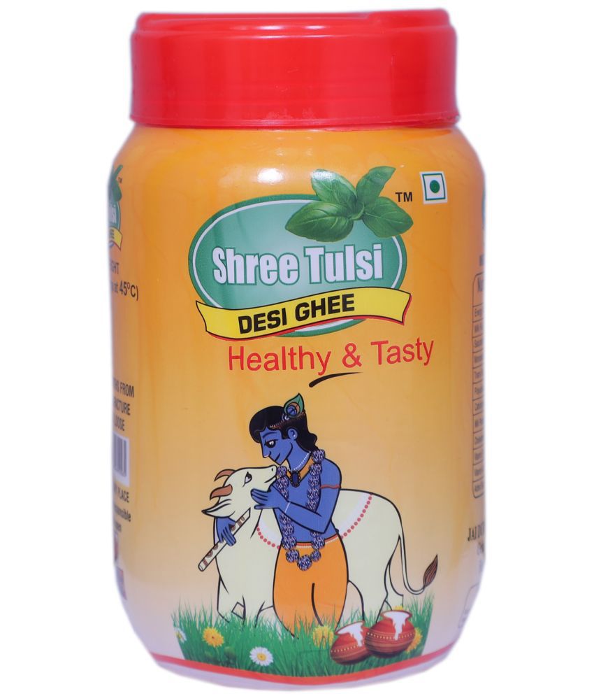    			Shree Tulsi Pure Cow Ghee for Better Digestion and Immunity Ghee 500 mL