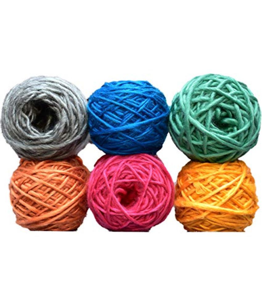     			Vardhman 100% Acrylic Wool Dark Cream (12 pc) Baby Soft Wool Ball Hand Knitting Wool/Art Craft Soft Fingering Crochet Hook Yarn, Needle Knitting Yarn Thread Dyed