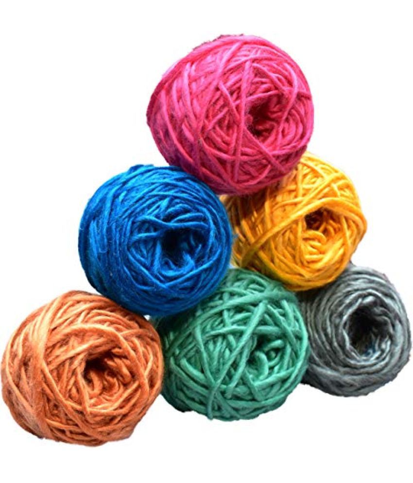     			Vardhman 100% Acrylic Wool Red (16 pc) Baby Soft Wool Ball Hand Knitting Wool/Art Craft Soft Fingering Crochet Hook Yarn, Needle Knitting Yarn Thread Dyed