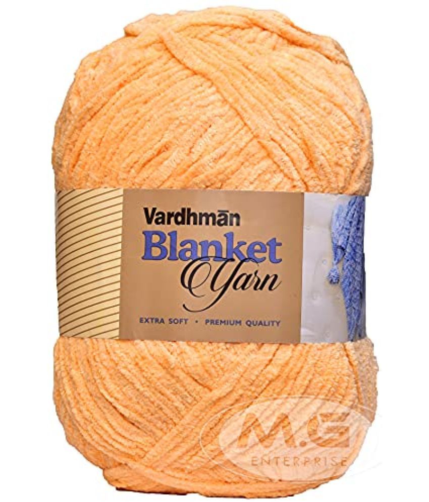     			Vardhman Knitting Yarn Thick Chunky Wool, Blanket Yarn Off White 200 GMS Best Used with Knitting Needles-VN Art-ACH