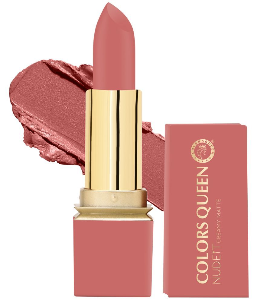     			Colors Queen Peach Matte Lipstick 3.6g