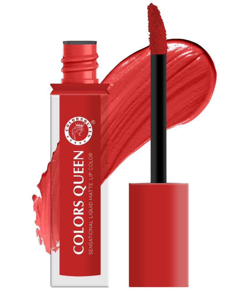     			Colors Queen Sensational Liquid Matte Lipstick 7g, Cheerry On Top (Shade - 10)