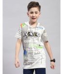 Monte Carlo Pack of 1 Boys Cotton Blend T-Shirt ( Grey )