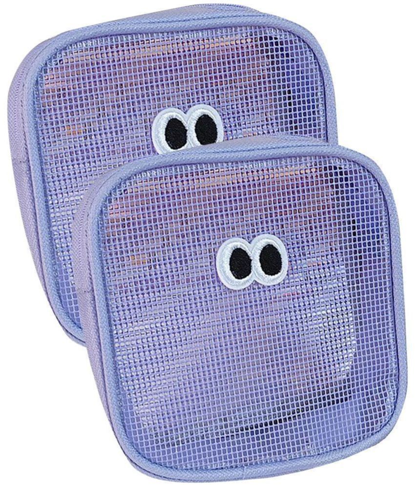     			House Of Quirk Purple Travel Kit Bag ( 2 Pcs )