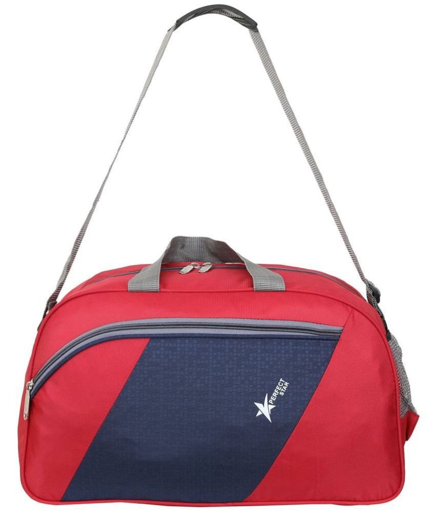     			Perfect Star 40 Ltrs Red Polyester Duffle Bag