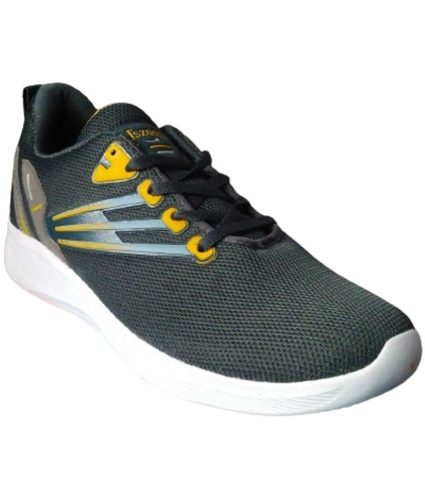     			jszoom Dark Grey Men's Sports Running Shoes