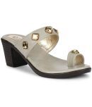 Denill Light Grey Women's Slip On Heels