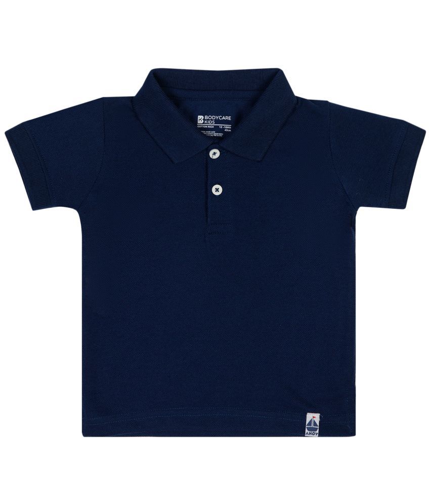     			Bodycare Navy Baby Boy Polo T-Shirt ( Pack of 1 )