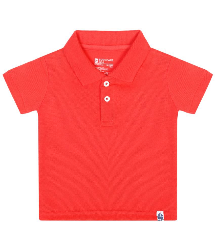     			Bodycare Red Baby Boy Polo T-Shirt ( Pack of 1 )
