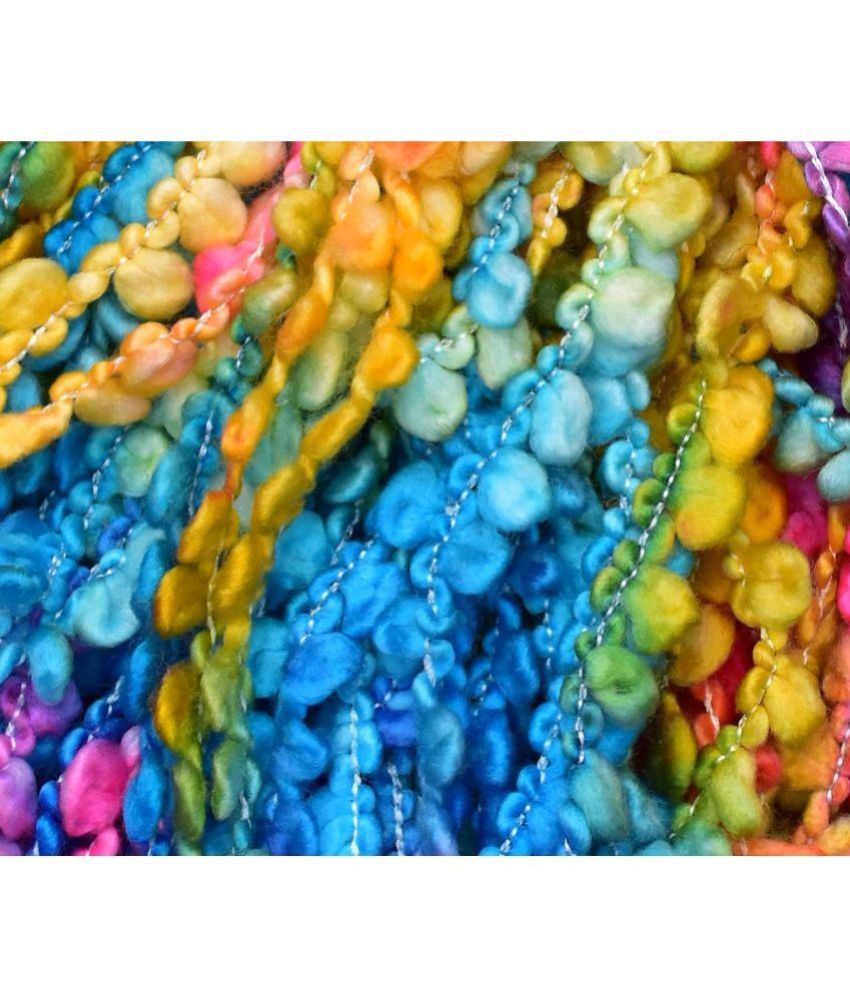     			GANGA Flite Joy Knitting Yarn Wool, Apple Green 500 gm Woolen Crochet Yarn Thread. Best Used with Knitting Needles, Crochet Needles. SIMI Enterprise Wool Yarn for Knitting. Best Woolen Thread.