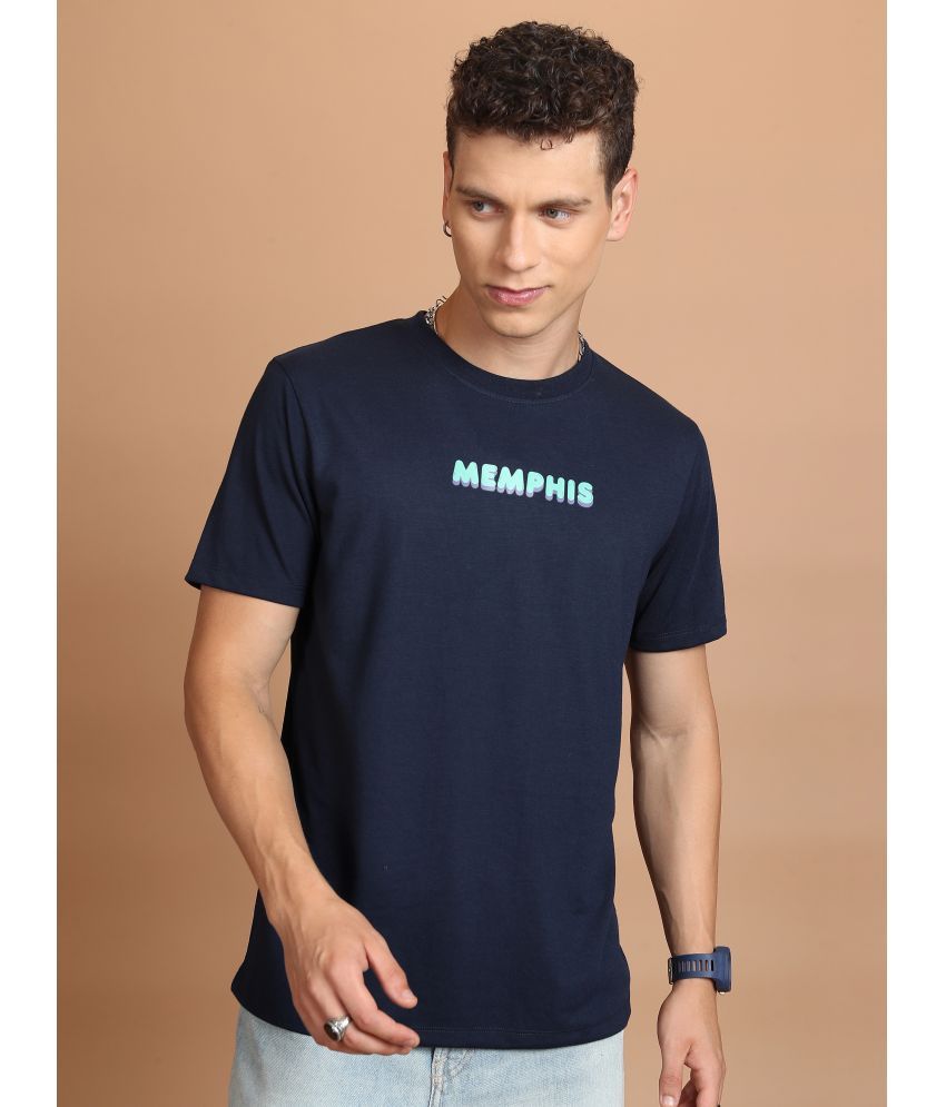     			Ketch Pack of 1 Polyester Relaxed Fit Men's T-Shirt ( Navy Blue )