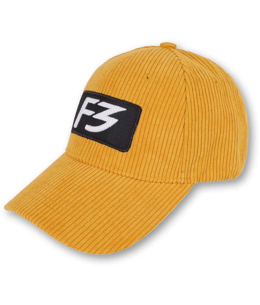     			PENYAN Yellow Cotton Blend Men's Cap ( Pack of 1 )