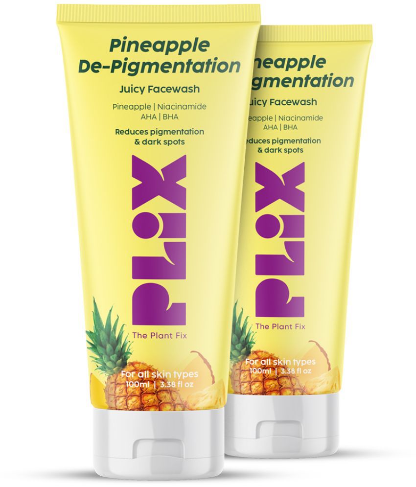     			Plix 5% Pineapple Foaming Facewash For Depigmentation & EvenToned Complexion Face Wash(200 ml)