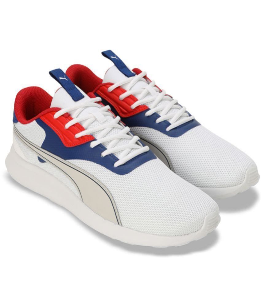     			Puma Levitex White Men's Sports Running Shoes