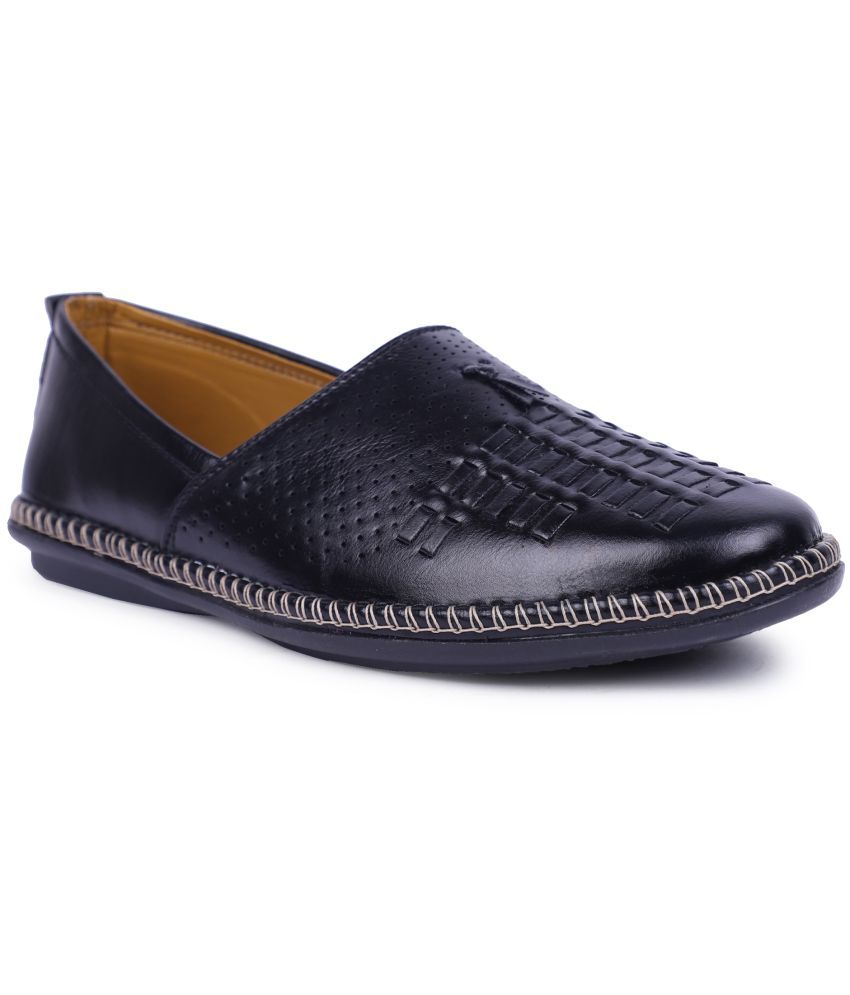     			Rimezs Black Men's Designer Shoes