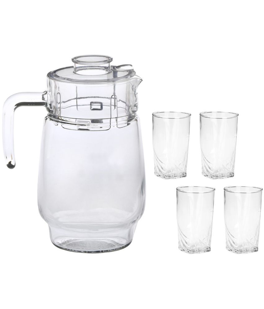     			Somil Jug & Glass Set- A10 Glass Jug and Glass Combo 1750 mL