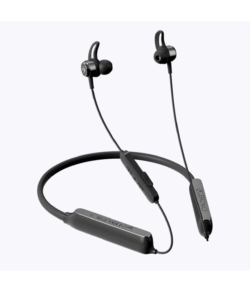    			Zebronics Yoga 6 In-the-ear Bluetooth Headset with Upto 30h Talktime True Wireless - Black