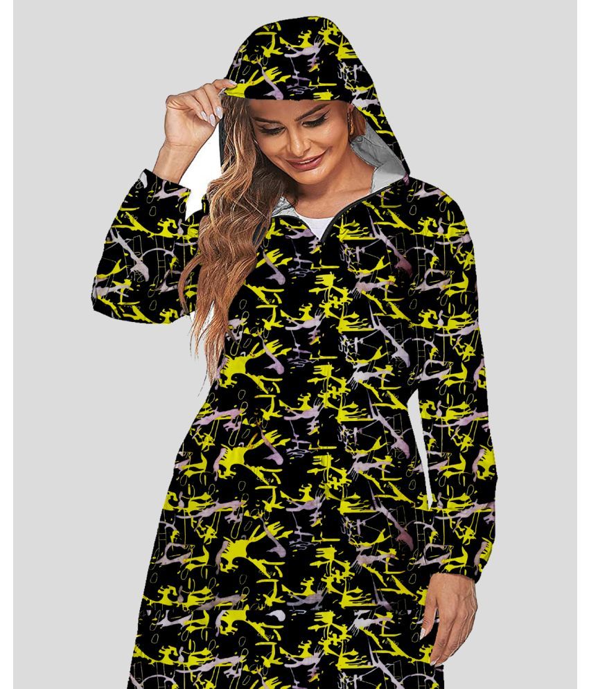     			La' exclusivite Long Raincoat - Yellow