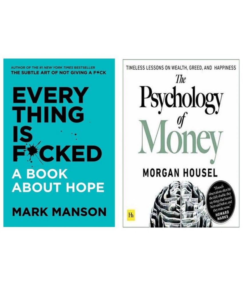     			( Unico books 2 ) Everything Is F*cked  & The Psychology of Money - paperback