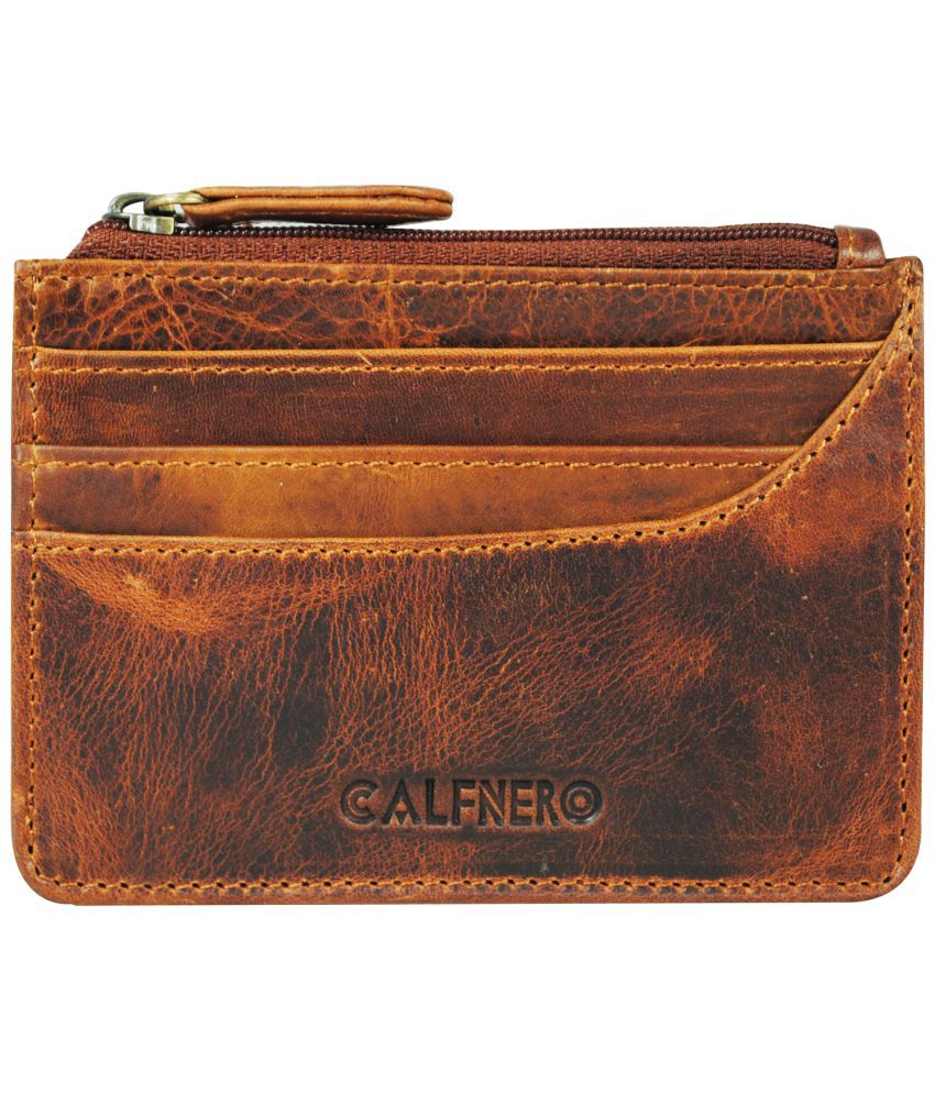     			Calfnero Leather Card Holder ( Pack 1 )
