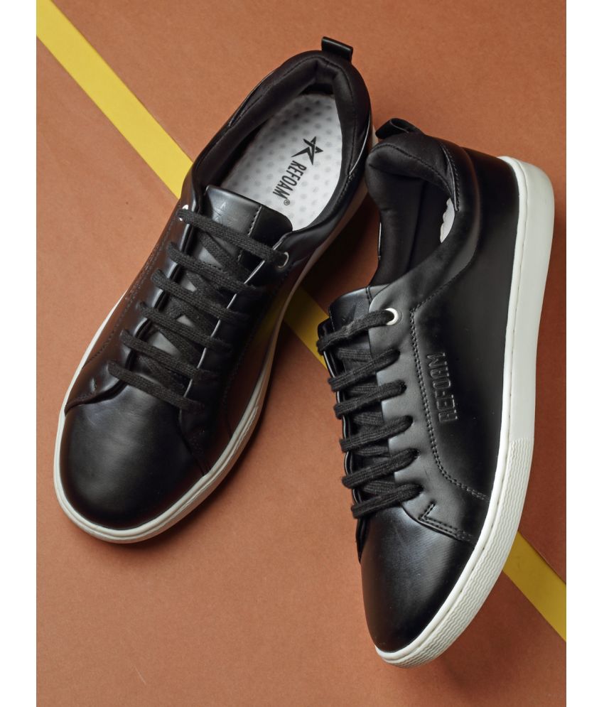     			REFOAM NEW_SM-04 BLACK Black Men's Lifestyle Shoes
