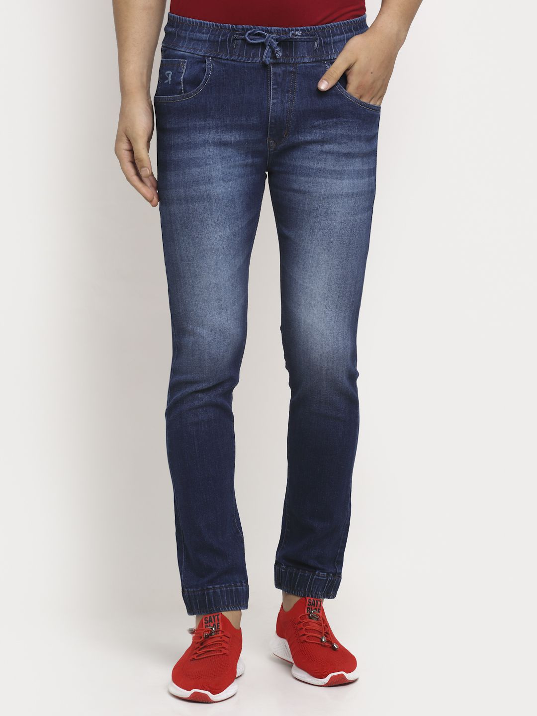     			Rodamo Slim Fit Basic Men's Jeans - Blue ( Pack of 1 )