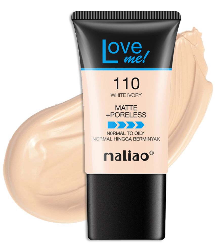    			Maliao Matte Cream For All Skin Types Skin Nude Foundation Pack of 1