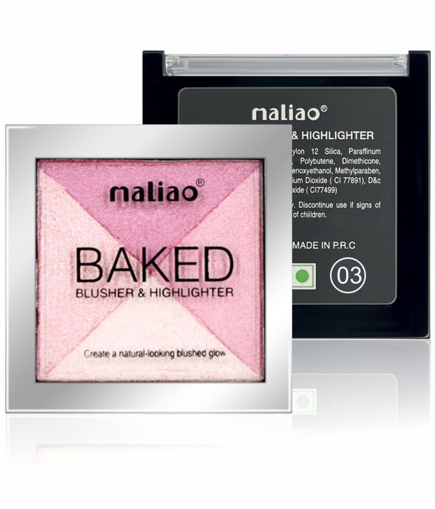     			Maliao Pressed Powder Blush Rose Pink 9 g
