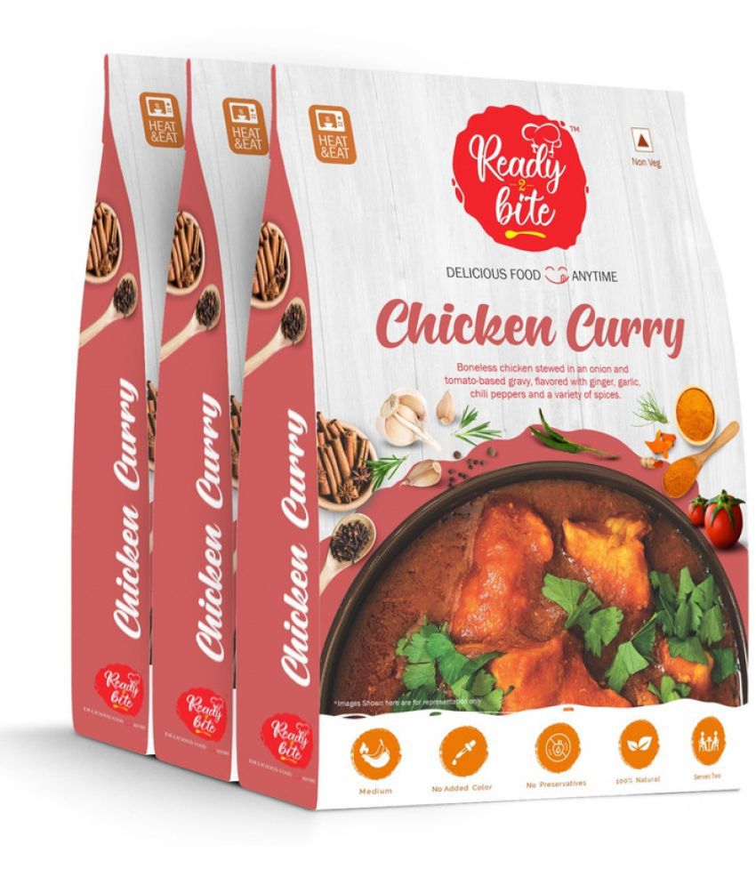     			Ready 2 Bite Chicken Curry 900 gm Pack of 3
