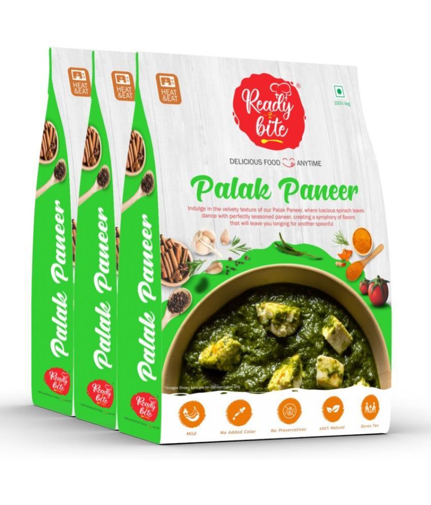     			Ready 2 Bite Palak Paneer 900 gm Pack of 3