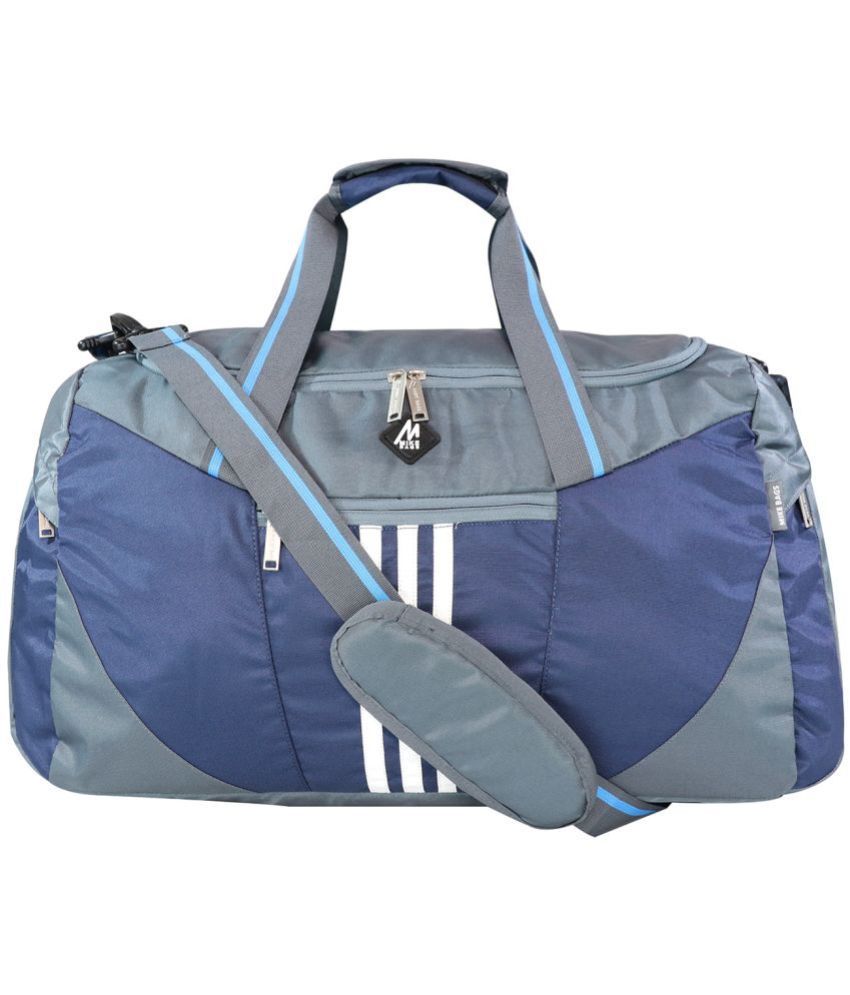     			mikebags 58 Ltrs Sky Blue Polyester Duffle Bag