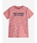 Before The Rain Pack of 1 Boys Cotton T-Shirt ( Pink )