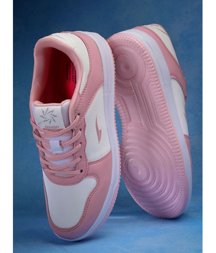     			ASIAN Pink Women's Sneakers